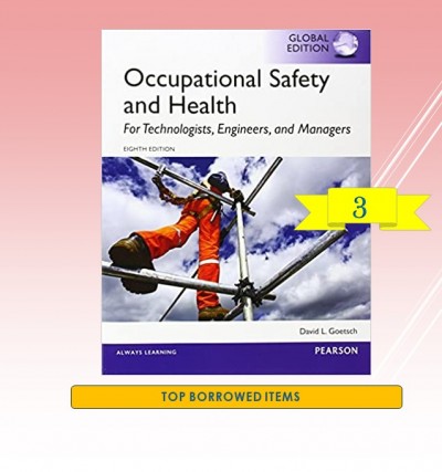 Occupational safety and health for technologists, engineers, and managers 