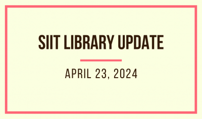 SIIT Library Update