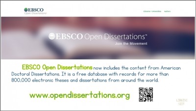 EBSCO Open Dissertations