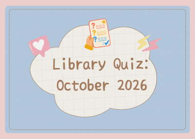 Library Quiz: October 2026