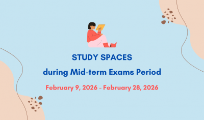 Study Spaces during Mid-term Exams Period